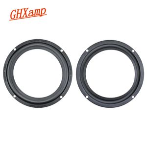 Högtalare Ghxamp 10,5 tum 263mm Subwoofer Högtalare Gummi Suspenderad kant Woofer Folding Side Reparation Audio Högtalare Tillbehör DIY 2st