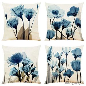 Cushion/Decorative Floral Covers Set Of Farmhouse Covers Throw Case Outdoor Case For Couch R230630