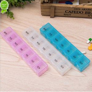 7 Days Weekly Portable Tablet Pill Medicine Box Holder Storage Organizer Container Case Pill Box Drug Capsule Vitamin Separation