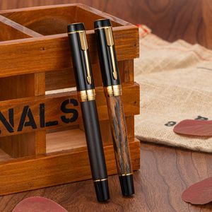 Pens Upgraded Version Jinhao 100 Mini Wooden Fountain Pen Centennial Golden Clip EF/F/M Nib with Converter Writing Gift Ink Pen