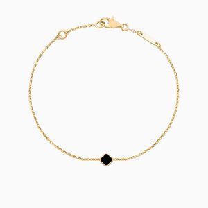 Classic Mini Notif van clover Bracelet four leaf Bracelet luxury Jewelry 18K Gold Bangle bracelet for women men silver Chain elegant jewelery Gift 12 colors