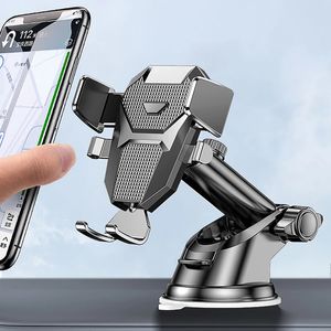 Sucker Autotelefonhalter Auto Air Vent Clip Mount Stand GPS Telefon Mobile Cell Support für iPhone 14 Promax Xiaomi Huawei Samsung