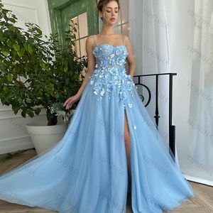 Sukienki imprezowe kochanie A-line suknia balowa 3D Kwiat Tiulowy Tiul Siek