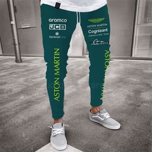 Мужские штаны Autumn Racing Competition Aston Martin Outdoor Extreme Sports 14 Driver Alonso Fans Pants Крупногабаритные спортивные штаны 230628