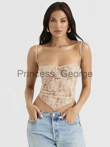 Party Dresses Clearance !! 2023 Sexy Lace Busiter Vest Tops Fashion Backless Streetwear Y2k Clothes Nightclub Party Tanks Cami Crop Top Women x0629