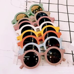 Солнцезащитные очки Детские милые круглые для детей Девочки Мальчики Солнцезащитные очки UV400 Защита 230628