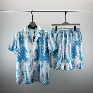 2 Summer Mass TrackSuits Hawaii Beach Spods Set Designer koszule drukowanie koszuli rekruta