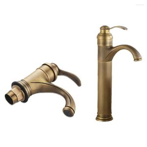 Bathroom Sink Faucets Home El Vintage Basin Faucet Single Handle Cold Water Tap Foaming Nozzle Kitchen Accessories Tall