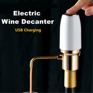 Bicchieri da vino Aeratore e distributore di vino elettrico One Touch Decanter che fa riflettere rapidamente Ricarica USB Versatore automatico per vino per cucina da bar 230628