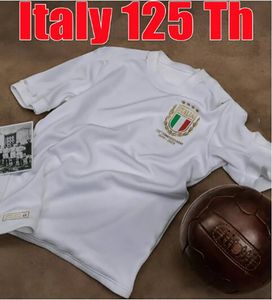 2023 Italien 125 Jahre Jubiläum Fußballtrikots Italia 23 24 maglie da calcio VERRATTI CHIESA GNONTO Fußballtrikot LORENZO PINAMONTI POLITANO 125. Uniform