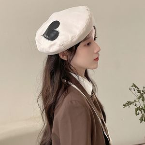 Retro Beret Hats Women Autumn and Winter Ins Popular Korean Versatile Lovely Painter Hat Japanese Vintage Berets Gorras Hombre