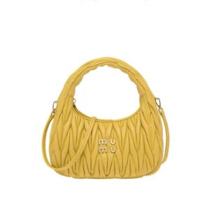 BAG MIUI vagare per le spalle di alta qualità matelasse abaccia designer femminile borsetto cleo borsetta Hobo borsetta lussuosa clutch clutch genuina vera pelle calda vendita calda