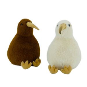 2023 Cute Simulation Strange Bird Stuffed Kiwi Animal Doll Children's Gift Toy mobiles