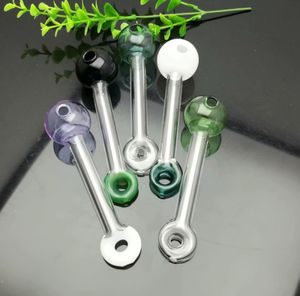 Glass Smoking Pipes Manufacture Hand-blown hookah Bongs Colorful rope glass large bubble smoke pot