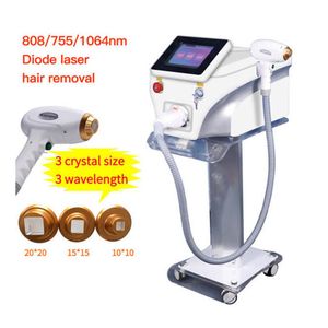 Epilator przenośny 3 długość fali 755 808 1064 Epilacja laserowa Epilacja laserowa Ostateczna laser 808nm Diode Laser Machine