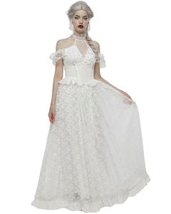 Punk Rave Gothic Fairy Wedding Dress 2023 Victorian Medival Lace Boho Bride Dresses Corset Bohemian Civil Country Bridal Clowns Vestidos de Novia Hippie Robes Marieee