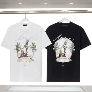 メンズレディースデザイナーストリートウェアTシャツ男性ラグジュアリーファッションレターパターンプリントTシャツ夏の短いスリーブTシャツルーズティープラスサイズS-XXXL