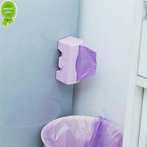 Wall Mounted Trash Bags Storage Box Kitchen Bathroom Plastic Garbage Bag Holder Container Dispenser Home Storage Tools