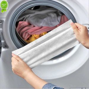 100PCS Laundry Color Remove Sheet Colour Catcher Sheet Proof Color Absorption Paper Anti Cloth Dyed Leaves In Washing Machine