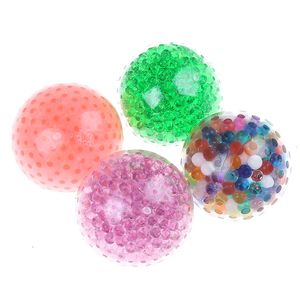 Ballongstressavlastning pressande bollar för barn och vuxna premium anti-stress squishy bollar med vattenpärlor lindrar spänningsleksaker 230628