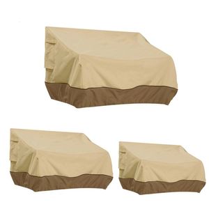 Dust Cover Outdoor Sofa Chairs Garden Furniture Dustproof Waterproof Protector Breathable Oxford Cloth Balcony Protective Case 230628