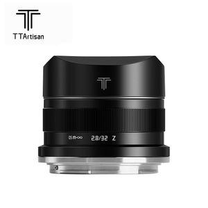 Złącza Ttartisan 32 mm f2.8 Auto Focus Pełna ramka szeroka kąt prime dla Nikon Z Mount Z5 Z6ii Z7 Z7ii Z50 ZFC Z30 Z9 Camera