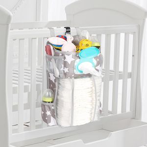 Diaper Pails Refills Baby Crib Hanging Storage Bag Nappy Organizer Cot Bed Infant Essentials Kids Bedding Set 230628