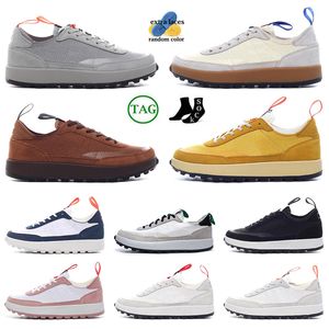 Tênis de corrida de uso geral tom sachs x craft para homens e mulheres Archive Dark Sulphur Field Brown Pine Green Cool Grey Black White designer tênis casual 36-45