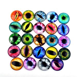 Acessórios para bonecas 20 peças 68101214151618mm Bonecas de vidro Olhos Artesanato DIY Globos oculares Brinquedos para crianças Dinossauro Animal Time Gem 230629