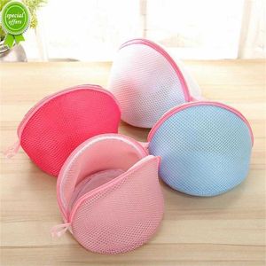 Triângulo bolsa de lavanderia feminina sutiã lingerie para lavar meias saver proteger roupas máquina de lavar roupa sutiã ajuda lingerie rede bolsa de malha