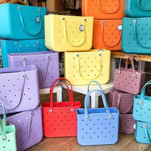 Totes de verão de alta qualidade bolsa de mão de PVC luxos Designer Women Basket bolsa masculina shopper Vintage Shoulder Bags de plástico Hobo Cross Body Clutch Bags de grande capacidade