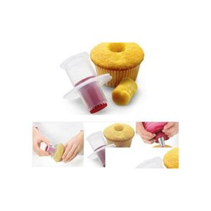 Cupcake Cuisipro Corer Muffin Strumento per decorare la pasticceria Modello Make Sandwich Hole Filler Ph Drop Consegna Casa Giardino Cucina Sala da pranzo Bar Dhbkj