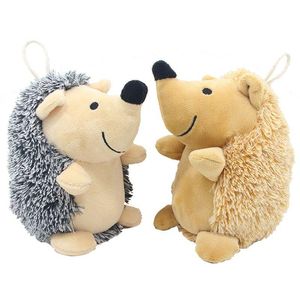 Dog Toys Chews Squeak Plush Hedgehog Shaped Intreactive Training Stuffed Chew For Puppies And Small Pets Jk2012Xb Drop Delivery Ho Dhcih