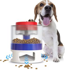 Ciotole per gatti Alimentatori Tipo di pressa creativa e distributore di cibo per cani Alimentatore automatico Puzzle Giocattoli per cani di grossa taglia Puzzle Smart 230628