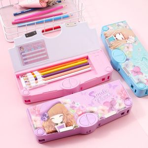 Parts Deformation Pencil Case Student Creative Multifunction Largecapacity Pencil Case Technology Cool School Supplies Pen Case