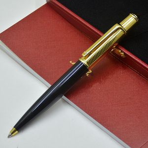 Ручки Оптовая цена CA Silver / Black Ballpoint Pen School Office Канцелярские товары роскошные письменные ручки без коробки