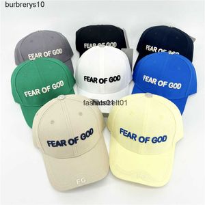 Fog Season 7 rich and noble embroidered letters men's and women's fashion duck tongue hat trendy baseball hat