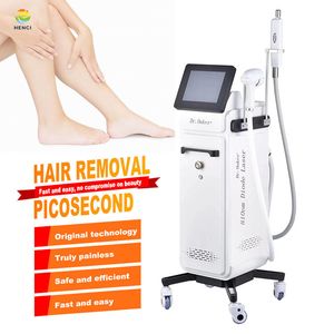 Germany Latest Technology 10 Bars 4 Long Wavelength Depilation 808 Diode Laser Hair Removal Machine With Picosecond Tattoo Removal