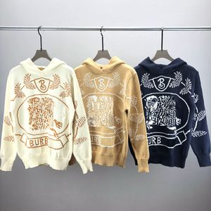 2 Herr Designer Sweaters Retro Classic Sweatshirt Men Arm Letter Brodery Round Neck Bekväm högkvalitativ Jumper Fashion Cardigan för Menm-3XLQ41