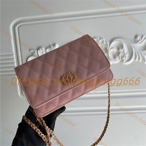 Top designer famose borse da sera portafoglio da donna borsa nera borse caviale catena d'oro borse a tracolla classiche borse a tracolla con patta porta carte di lusso borse con scatola