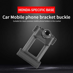 Car Mobile Phone Holder Stand Base Central Control Navigation Mount Bracket For Honda CIVIC CRV Accord XRV Crider FIT VEZEL UR-V