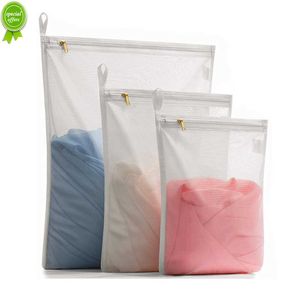 Washing Machine Laundry Bag For Washing Cover Clothes Lingerie Mesh Net Anti Deformation Baby Non Fluorescent Mesh Bag Zipper