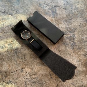 Jewelry Boxes 20Pcs Simple Design Watch Packaging Gift Accessories Folding Black Original Sell Well Wholesale Watches Box 230628