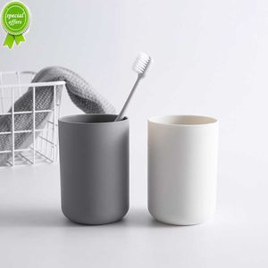 Ny japansk munvatten kopp badrum tandborste kopp enkel och vanlig par munvatten kopp plast tvätt koppar rese badrum