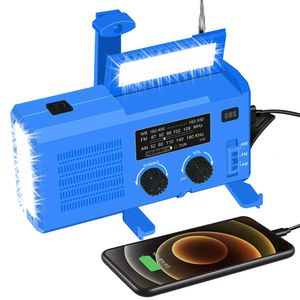 Radio Notfall Solar Radio Handkurbel Telefon Ladegerät Cob Mehrzweck Super Helle Taschenlampe