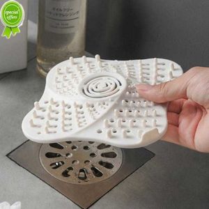 Silicone Pad Toilet Sewer Floor Drain Anti-odor Deodorant Sealing Cover Plug Sink Drain Cover For Kitchen Bathroom Water Stopper