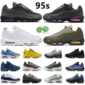 NEW 95 95s Men Women Running Shoes air95 Triple Black White Aegean Storm Pink Beam Obsidian Neon Laser Gutta Green Midnight Navy Corteizs Trainers Sports Sneakers