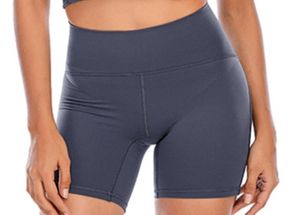 Neue 23ss Damen-Sport-Yoga-Shorts, Fitness, Taille, Passform, trocknend, atmungsaktiv, Modemarke, elastische Mesh-Einsätze, Nylon-Material, Hosen, Lulus Lemon, Leggings-Hosen