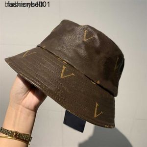 Designer Bucket Hat For Men Womens Luxury Casquette lvity Leather Boater Hats Outdoor Wide Brim Sunhats Unisex Casual Caps Brown Cap Ball Caps