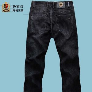 Herr jeans designer polo sommar nya raka rörbyxor stora Paul denim hbjj